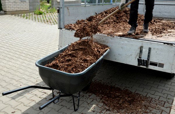 Bulk Mulch Delivery in Brownsville