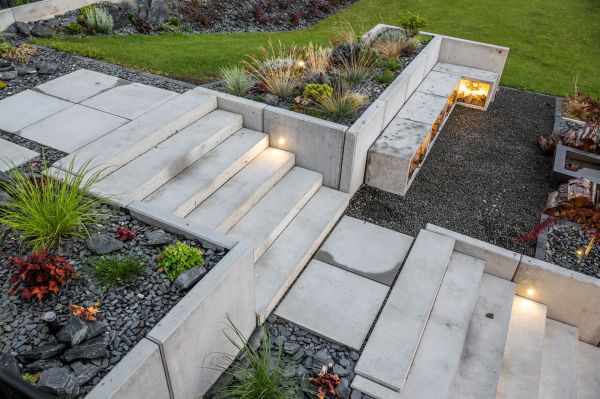 Concrete Landscaping in Brownsville