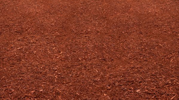 Red Mulch Delivery in Brownsville
