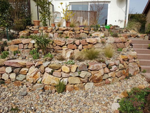 Rock Garden Construction in Brownsville
