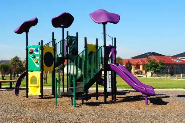 Playground Mulch Removal in Brownsville
