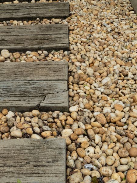 Pea Rock Installation in Brownsville