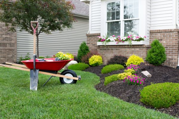 Flower Bed Installation in Brownsville